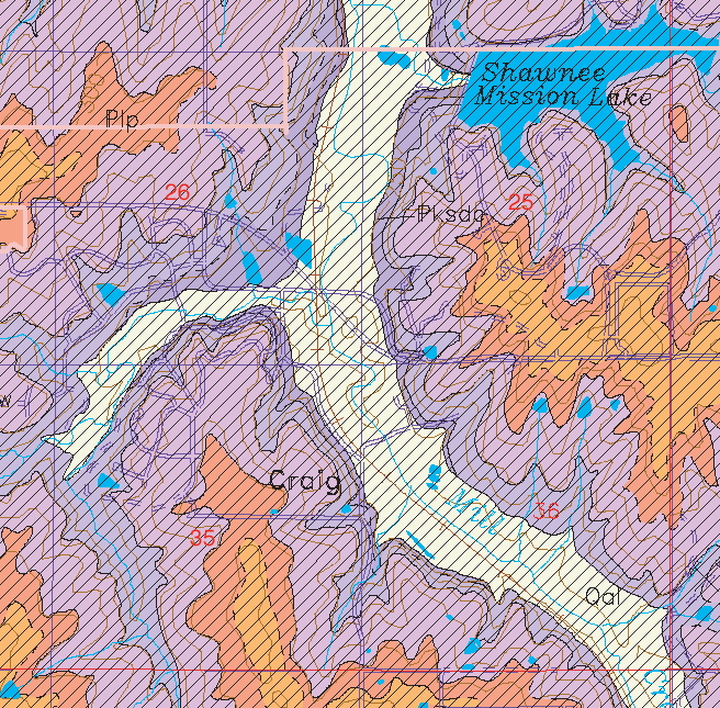 small geologic map