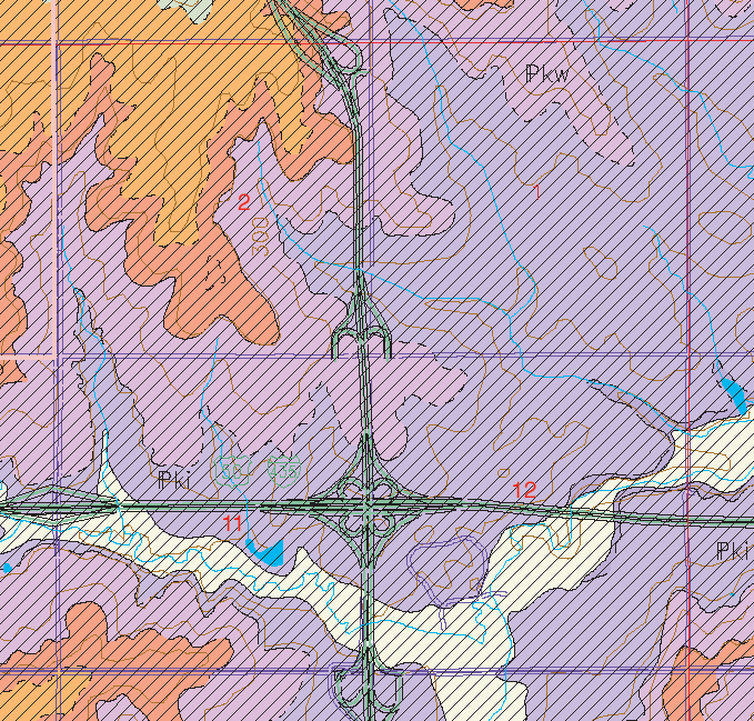 small geologic map