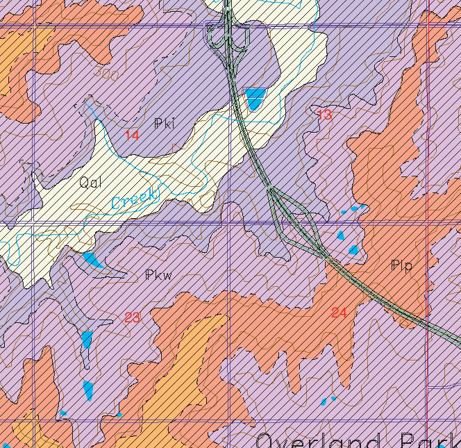 small geologic map