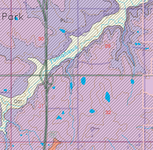 small geologic map