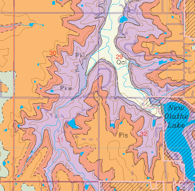 small geologic map