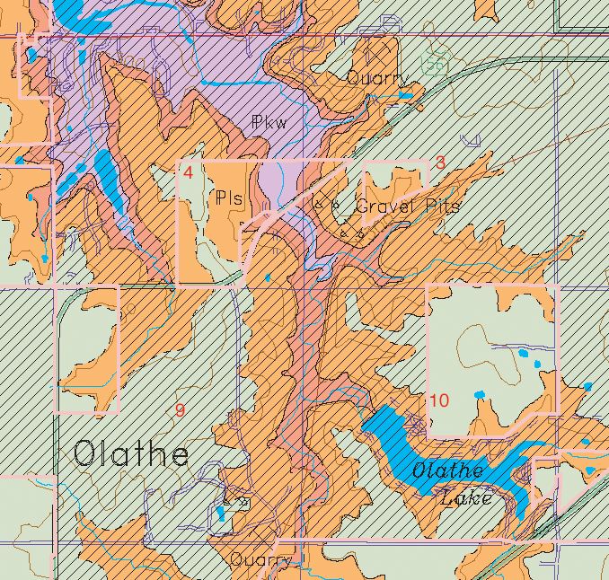 small geologic map