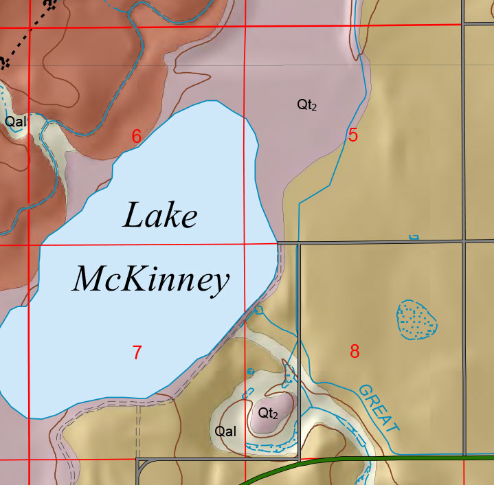 small geologic map