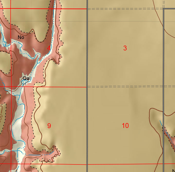 small geologic map