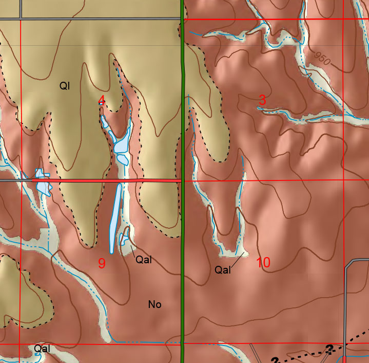 small geologic map
