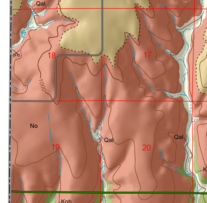 small geologic map