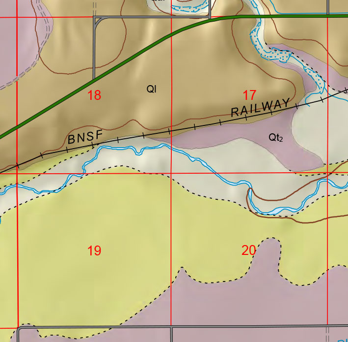 small geologic map
