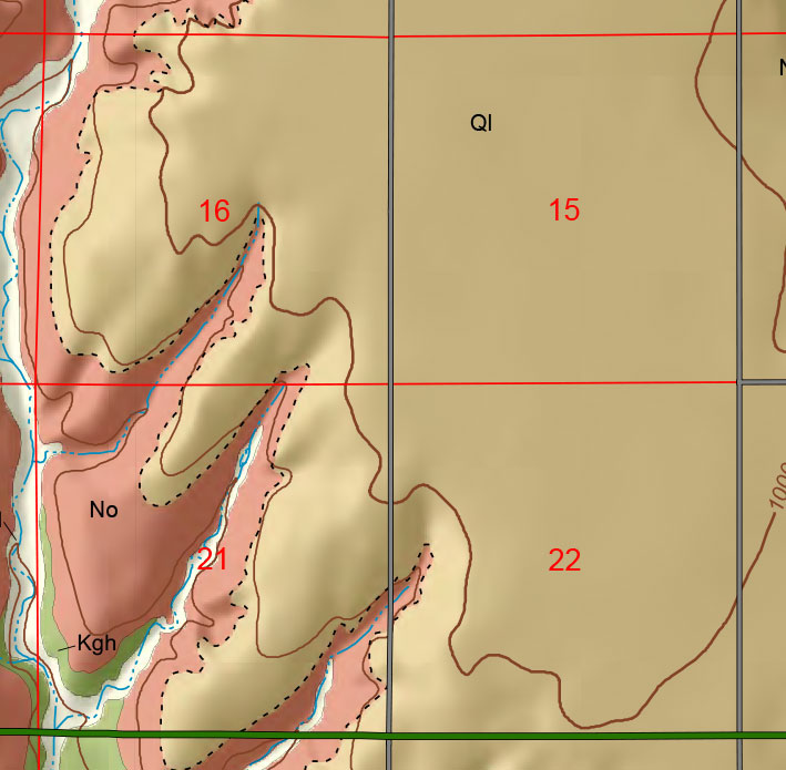 small geologic map