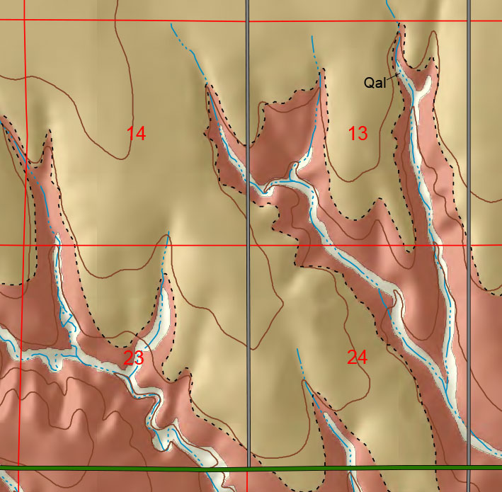 small geologic map