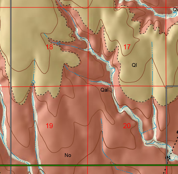 small geologic map