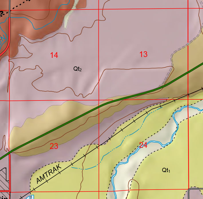 small geologic map