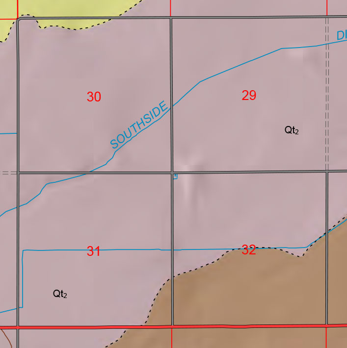 small geologic map