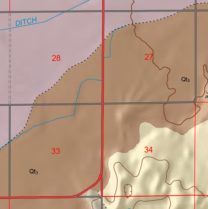 small geologic map