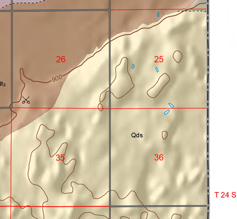 small geologic map