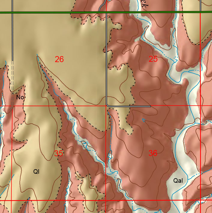 small geologic map