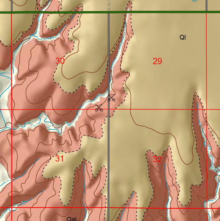 small geologic map