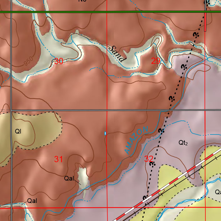 small geologic map