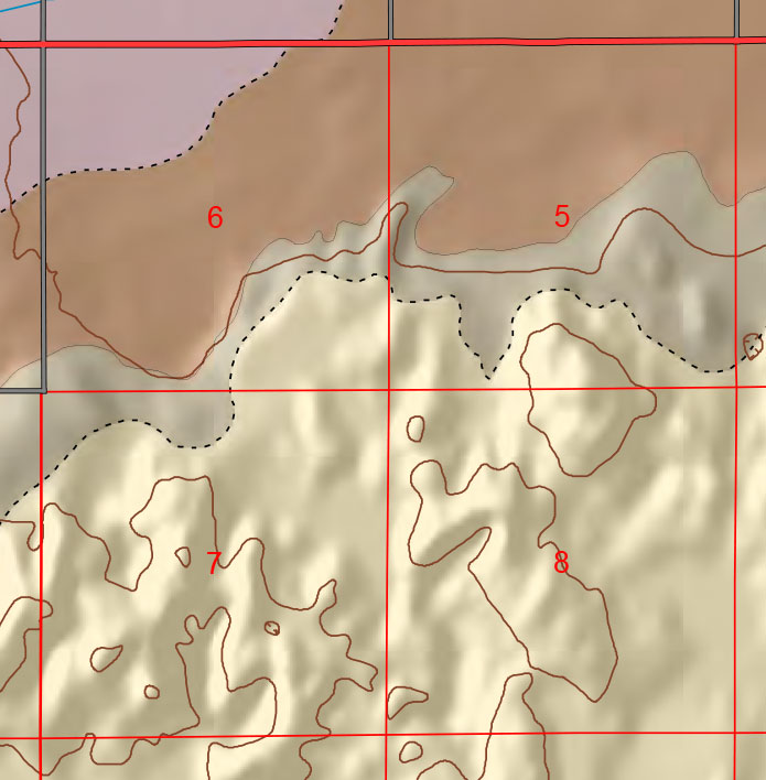 small geologic map