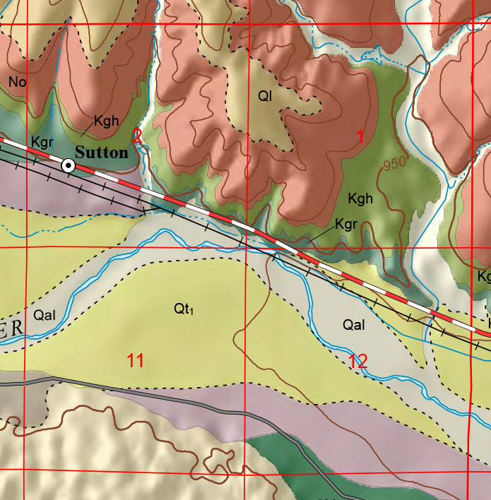 small geologic map