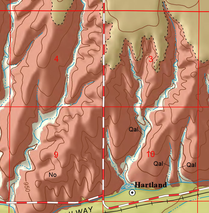 small geologic map
