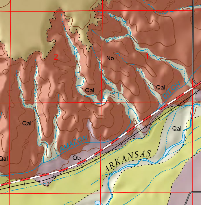 small geologic map
