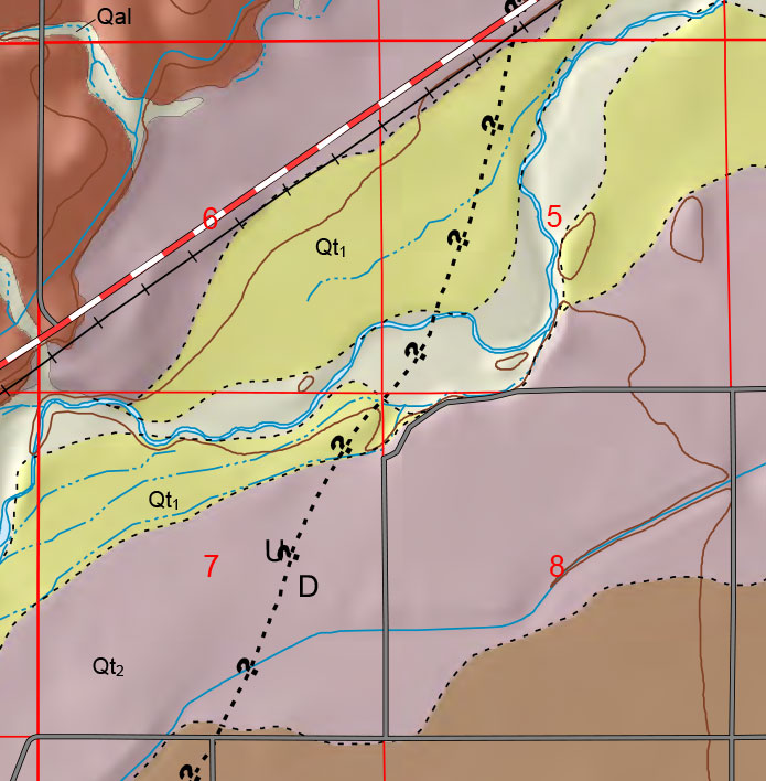 small geologic map