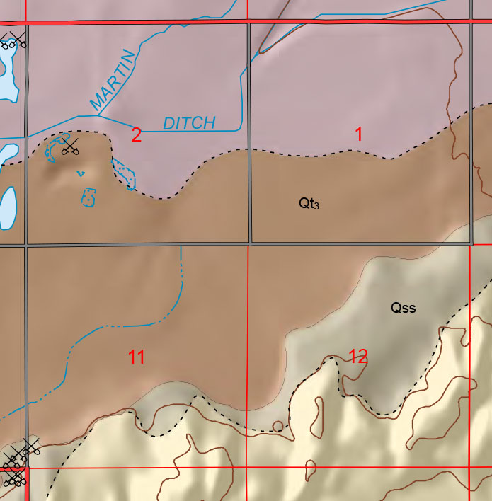 small geologic map