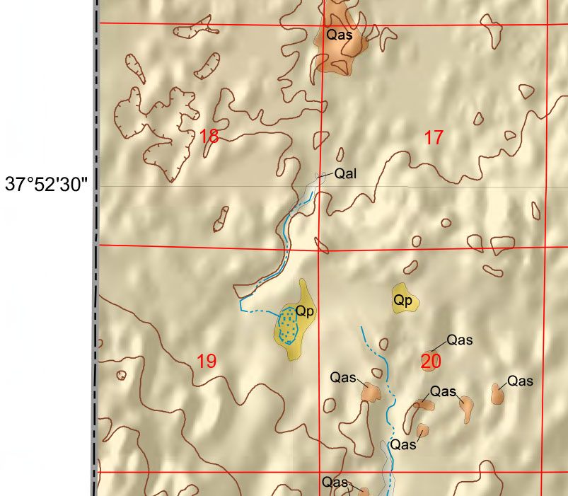 small geologic map
