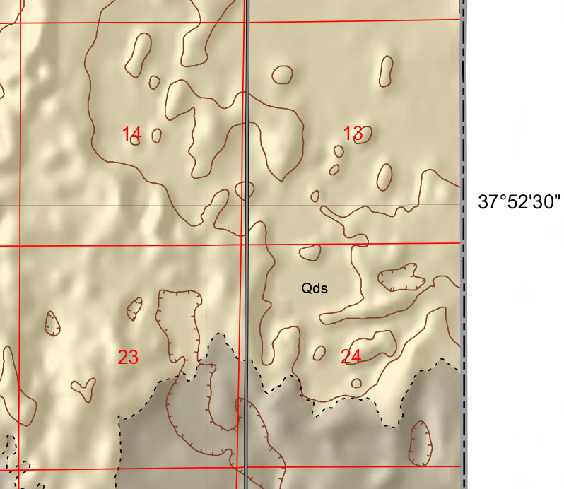 small geologic map