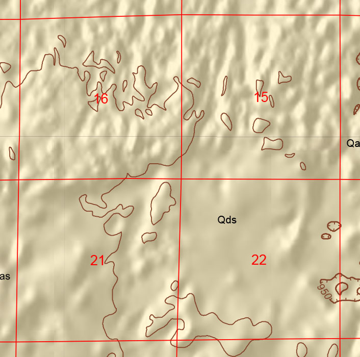 small geologic map