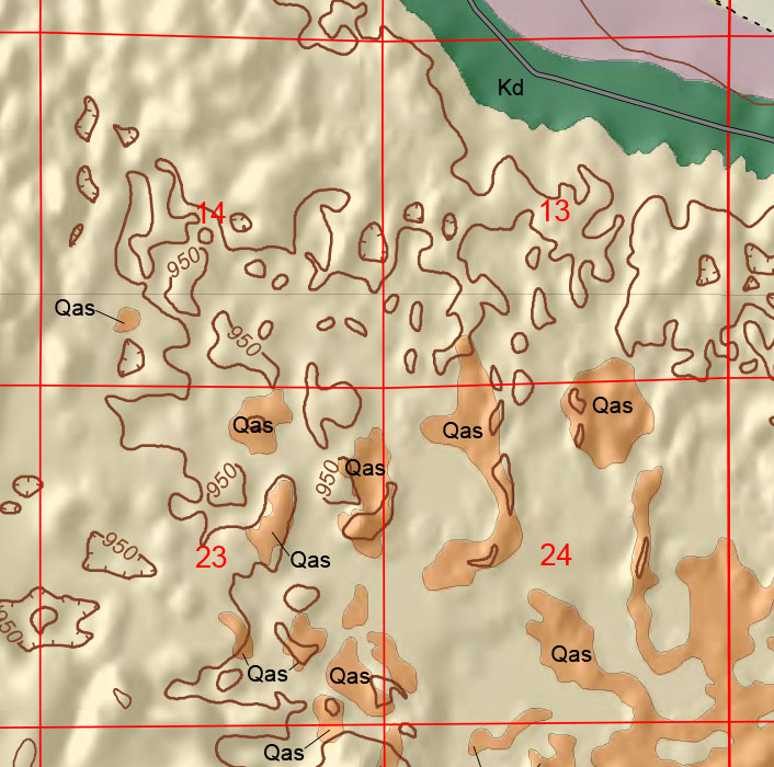 small geologic map
