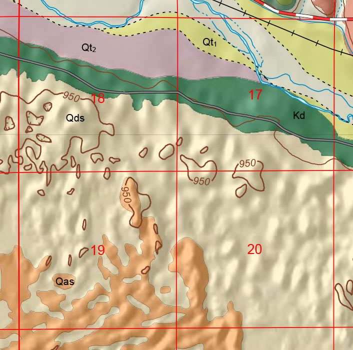 small geologic map