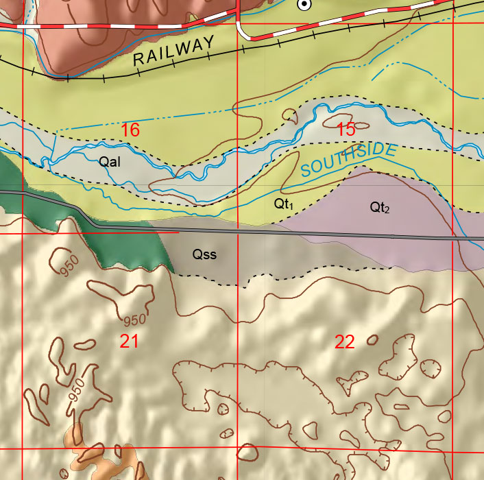 small geologic map