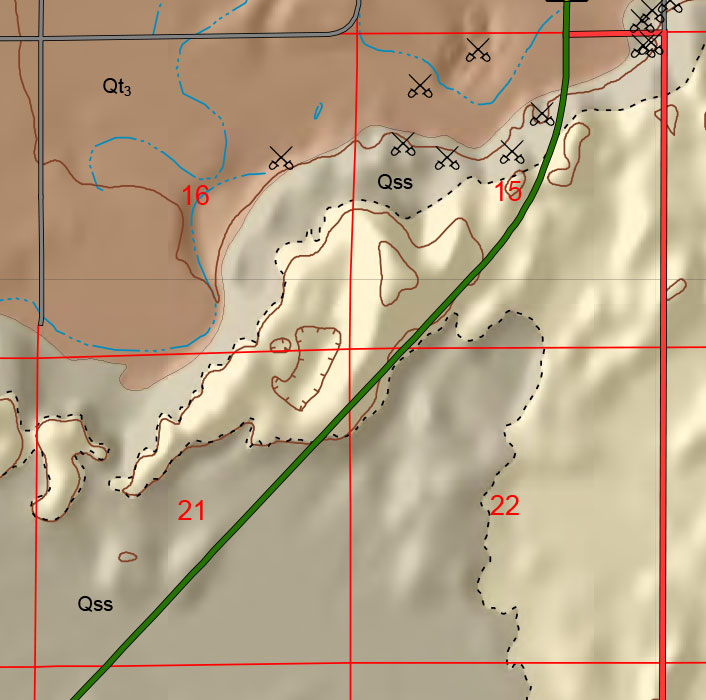small geologic map