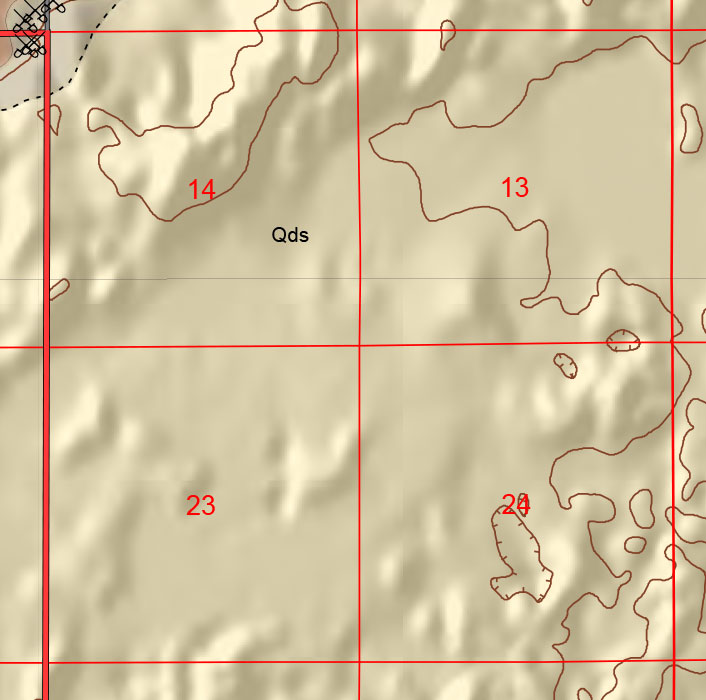 small geologic map