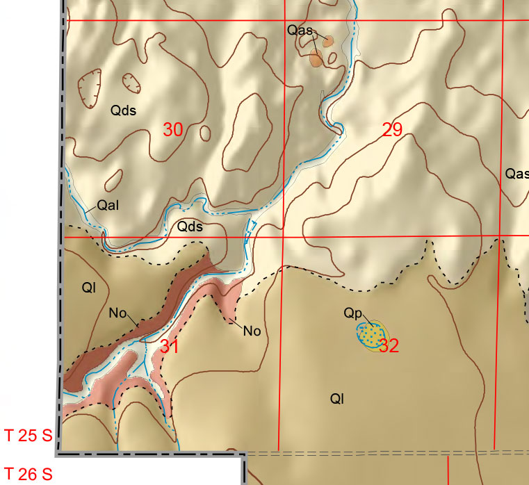 small geologic map