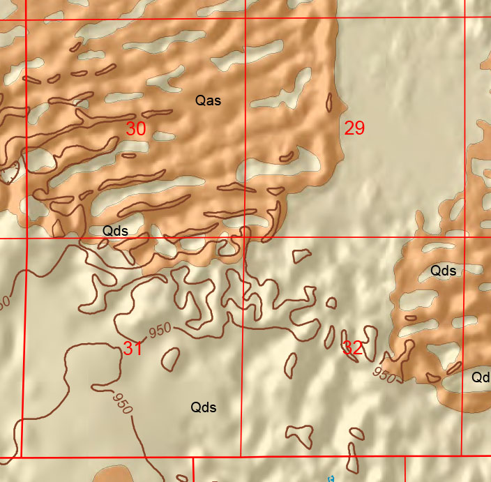 small geologic map