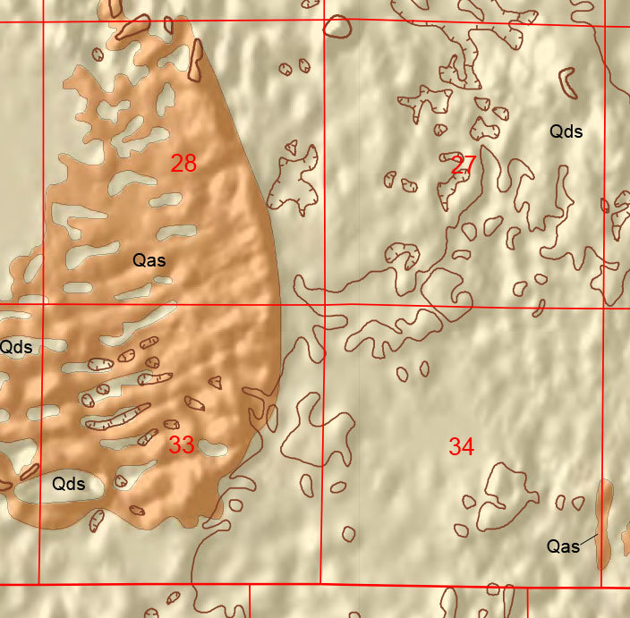 small geologic map