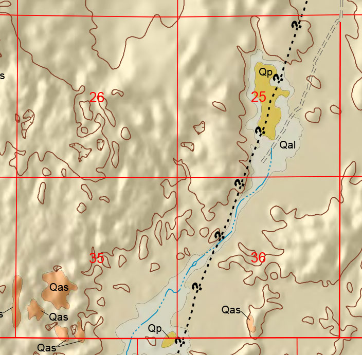 small geologic map