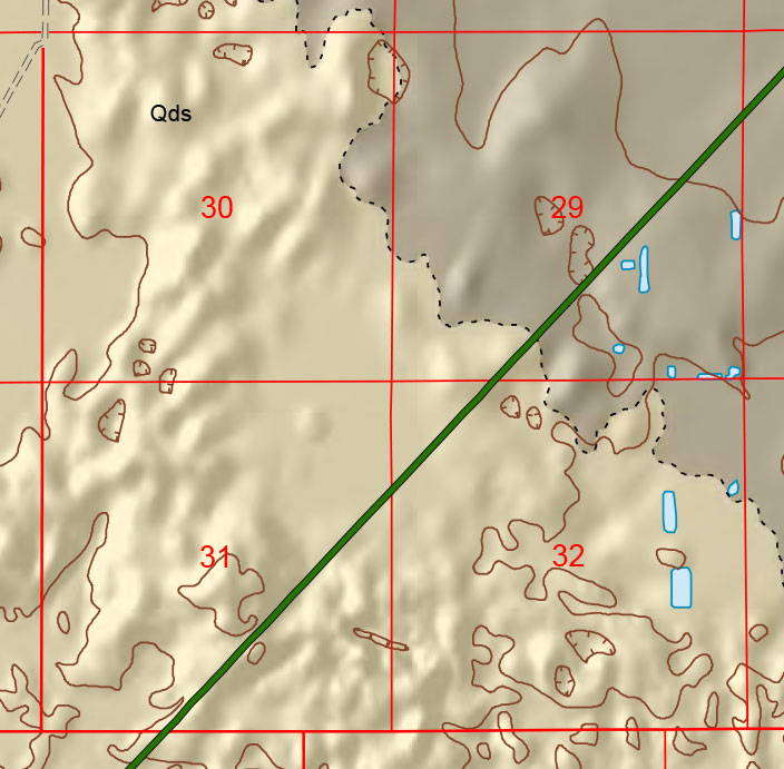 small geologic map