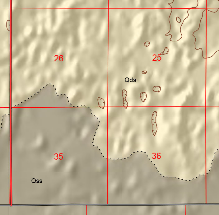 small geologic map