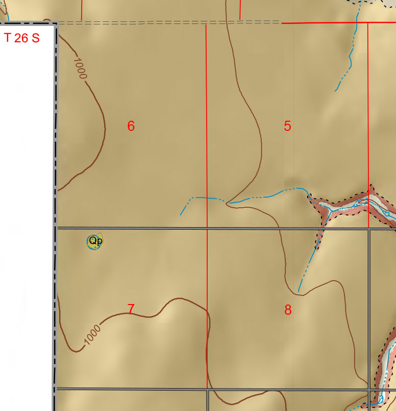 small geologic map