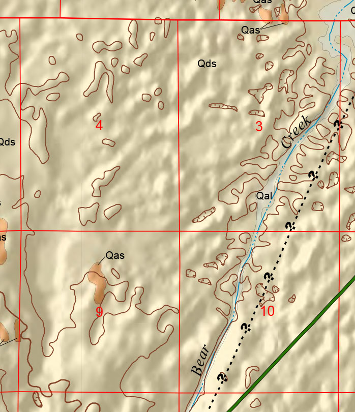 small geologic map