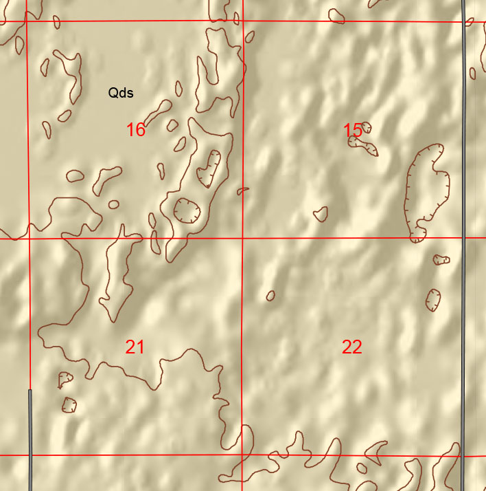 small geologic map