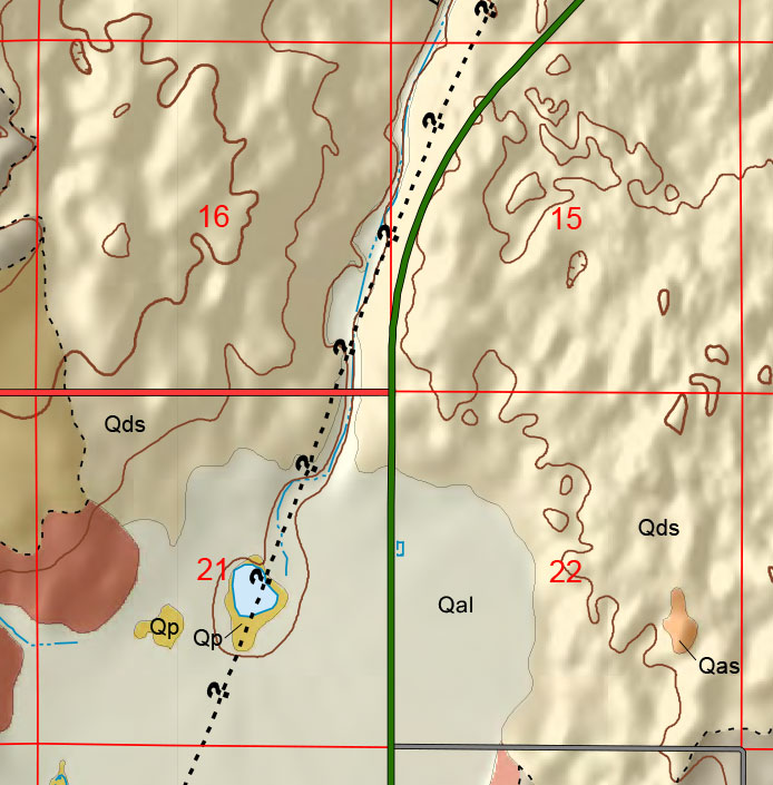 small geologic map