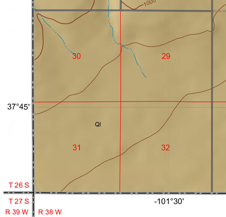 small geologic map