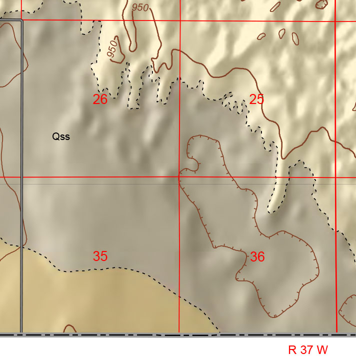 small geologic map