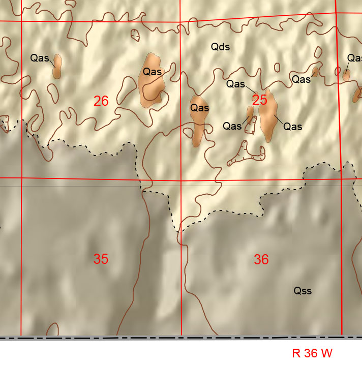 small geologic map