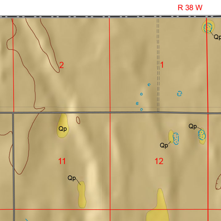 small geologic map
