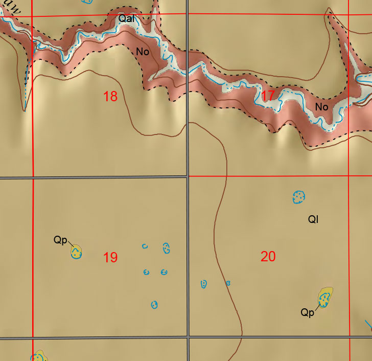 small geologic map